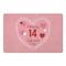 Valentine's Day Calendar Wreath 27" x 18" Floor Mat